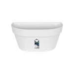 loft urban wall basket 40cm white